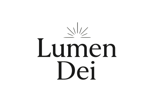 Ein simples logo wo Lumen Dei steht