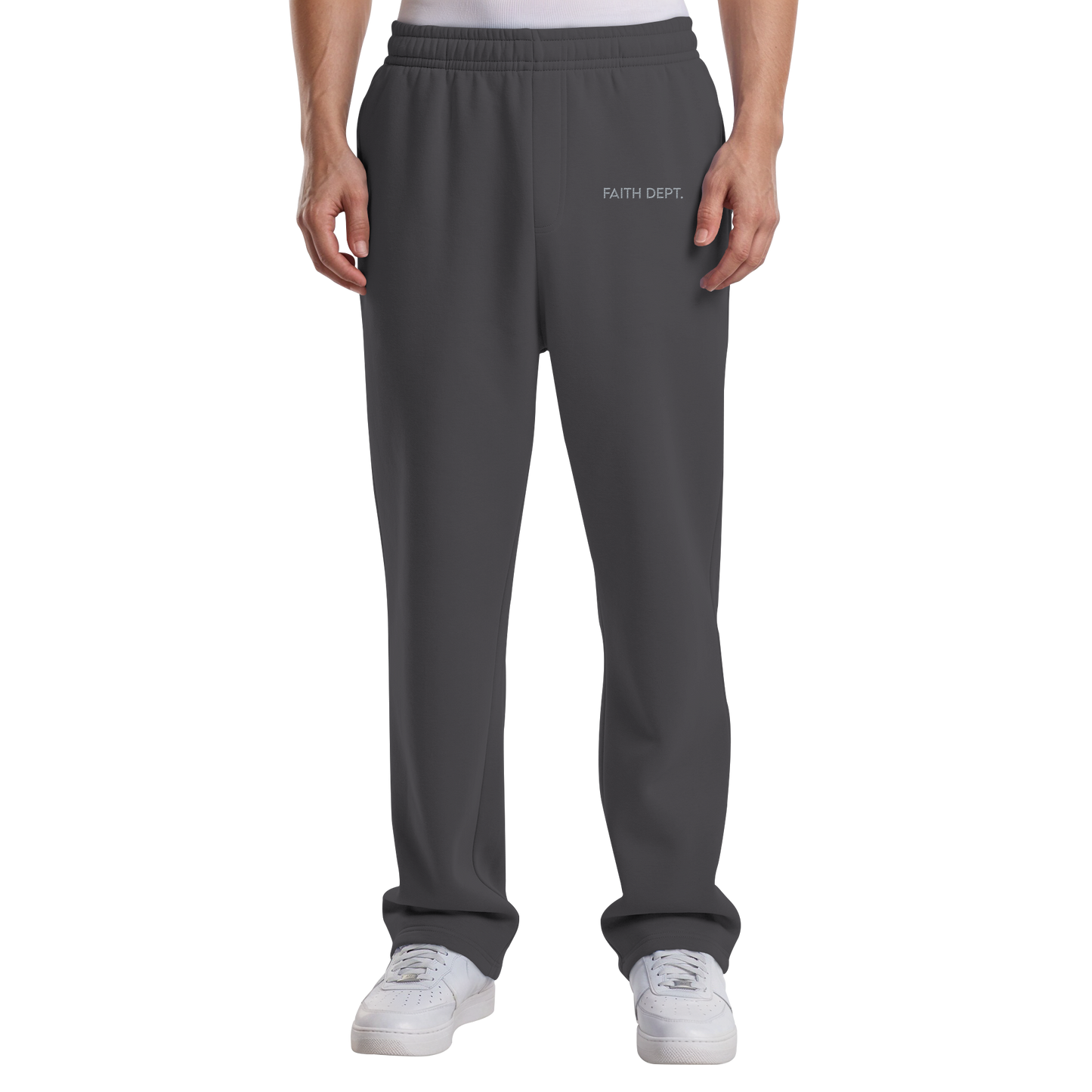 basic jogger - Fluffy Track Sweatpants